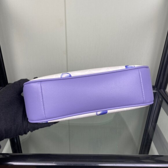 Coach Teri Shoulder Bag  With Blueberry Print - Picture 3 of 3